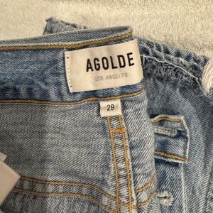 Agolde Light Blue Denim Jeans